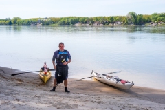 Gyors ebéd a zátonyon (kajakkaland.hu)