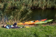 PiheNő az októberi napsütésben (kajakkaland.hu)