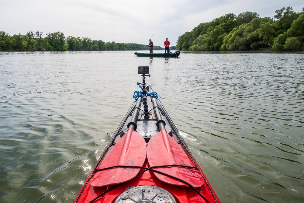 HorgÁszok a neszmélyi belső ágon (kajakkaland.hu)