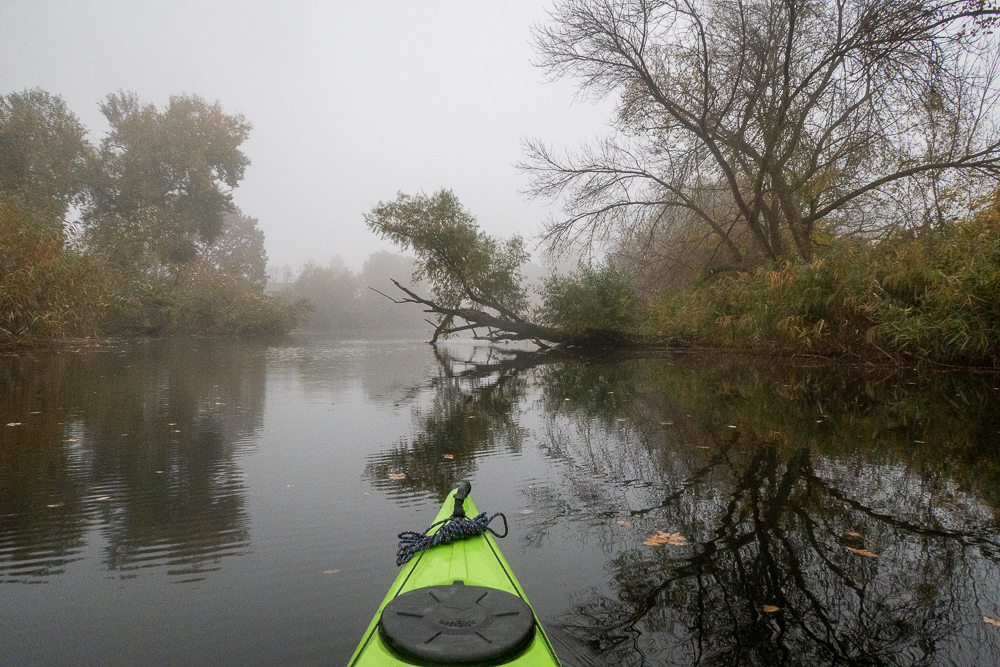 Október végi evezés - www.kajakkaland.hu