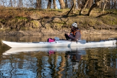 Decemberi evezés Neszmélyen - www.kajakkaland.hu