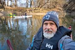 Decemberi evezés Neszmélyen - www.kajakkaland.hu