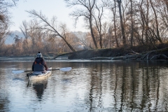 Decemberi evezés Neszmélyen - www.kajakkaland.hu
